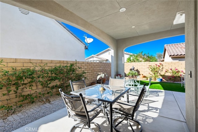 view of patio / terrace