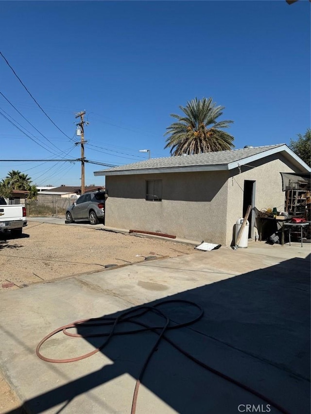 25626 Anderson Ave, Barstow, CA 92311 - back of property featuring stucco siding