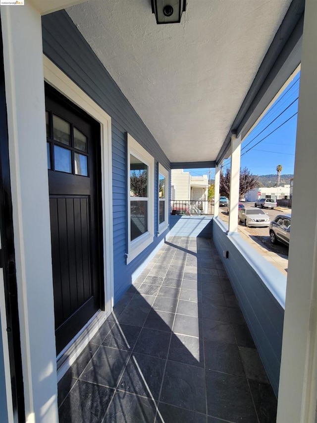 view of patio with covered porch