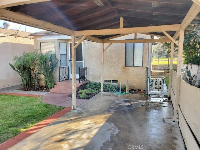 view of patio / terrace