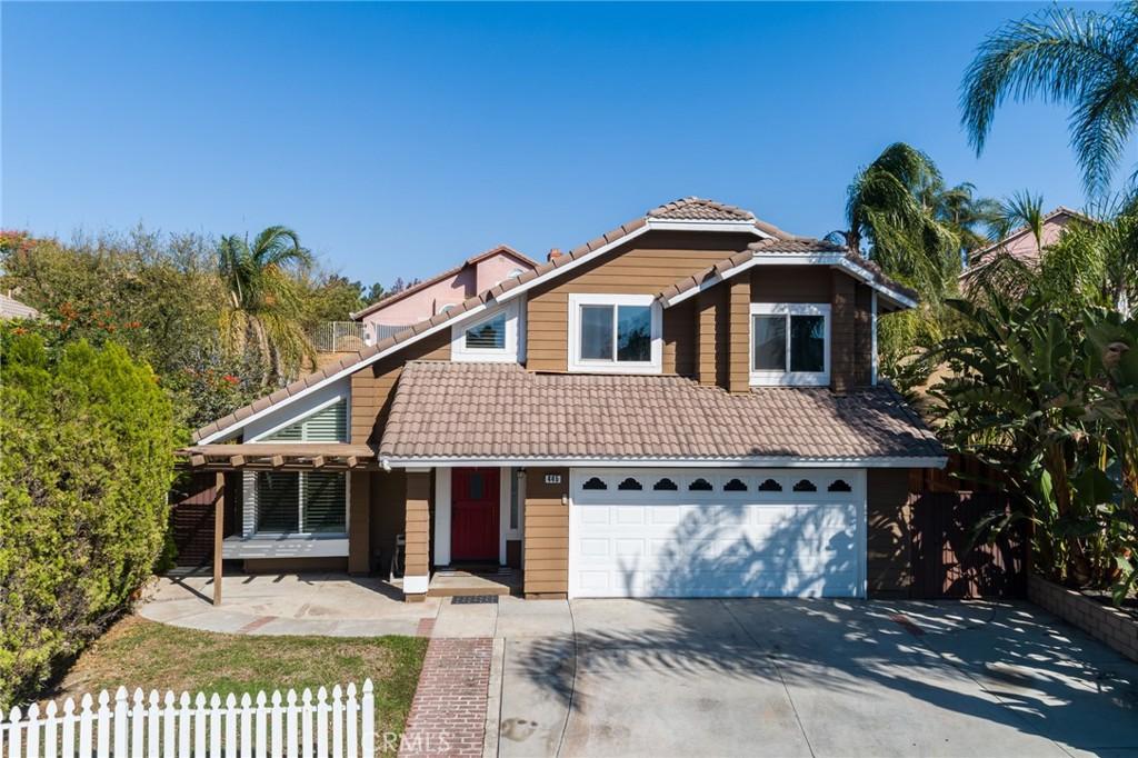 front facade featuring a garage