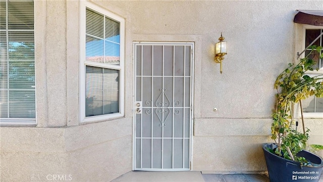 view of property entrance