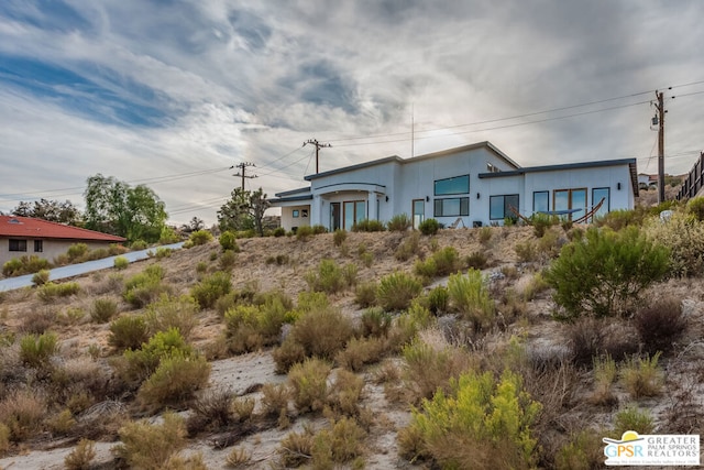 view of property exterior