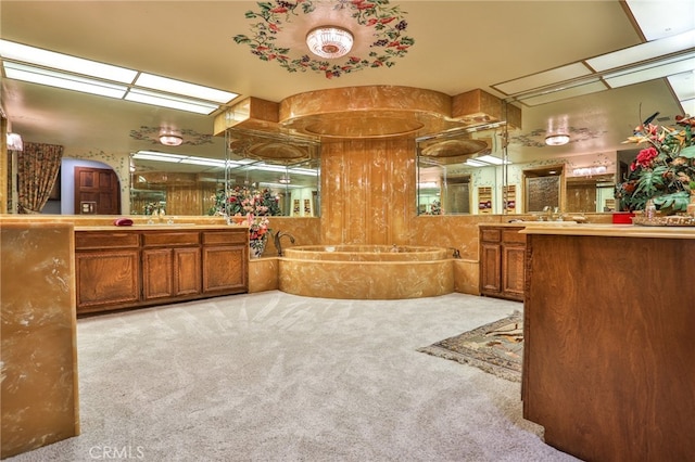 reception area featuring sink