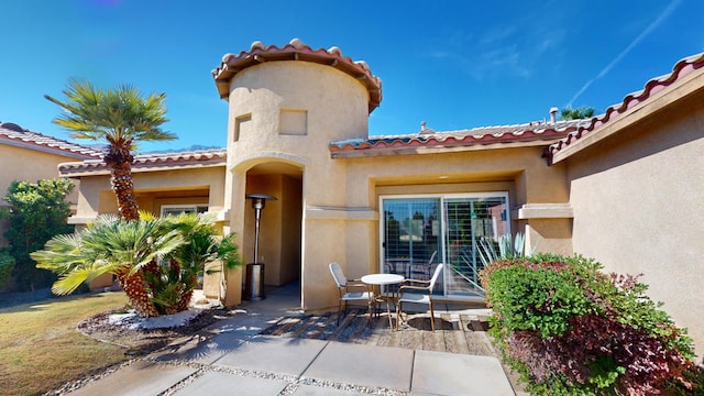 exterior space featuring a patio