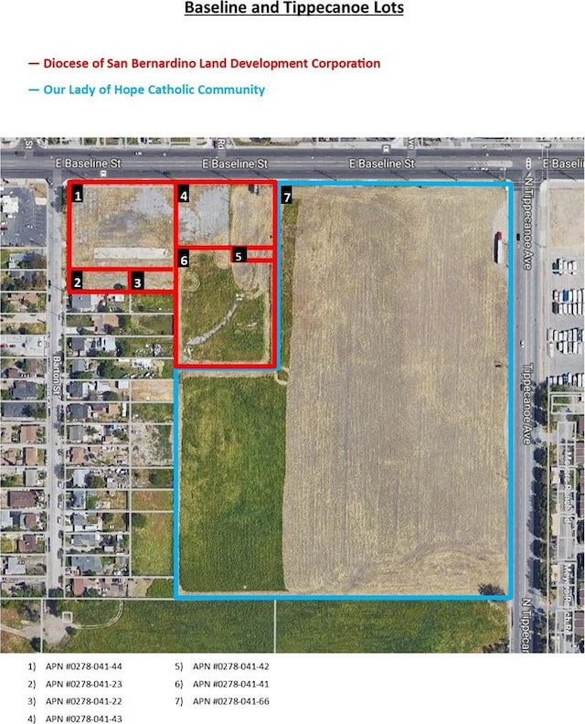 1077 E Baseline, San Bernardino CA, 92410 land for sale