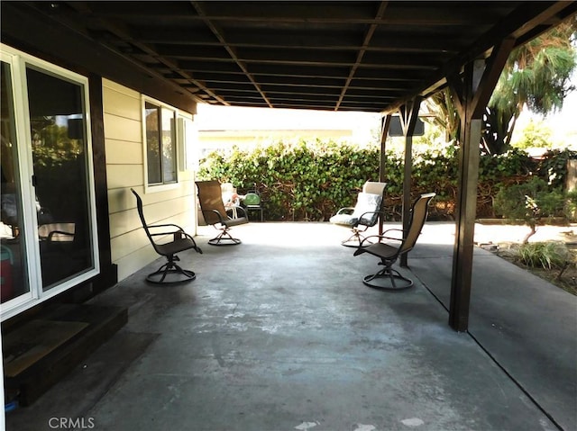 view of patio / terrace