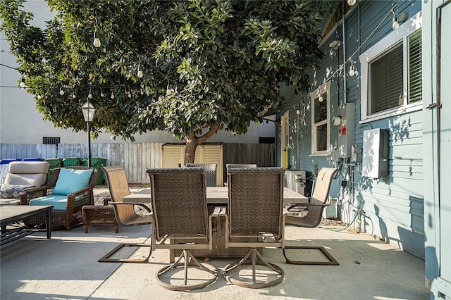 view of patio