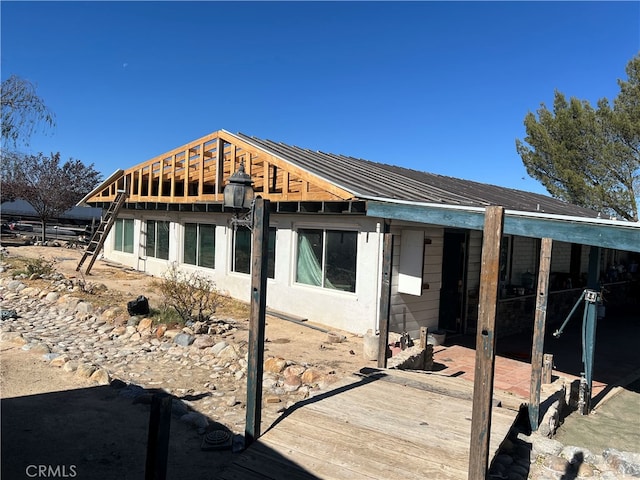 view of rear view of house