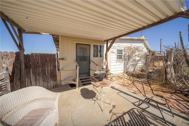 view of patio / terrace