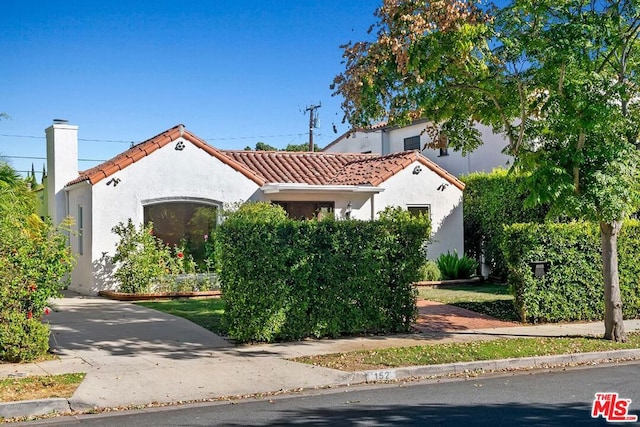 view of mediterranean / spanish house