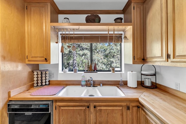 kitchen featuring sink