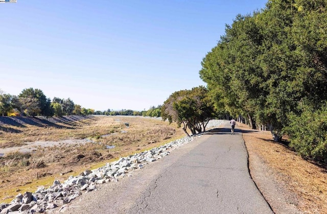 view of road