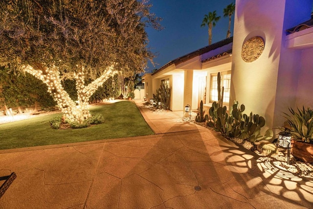 exterior space featuring a patio area