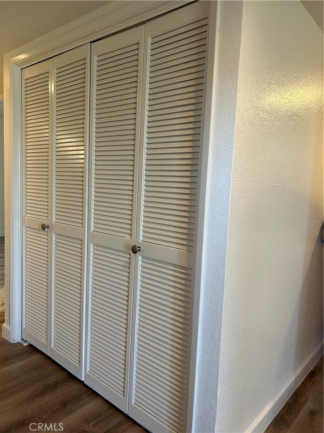 room details with wood-type flooring