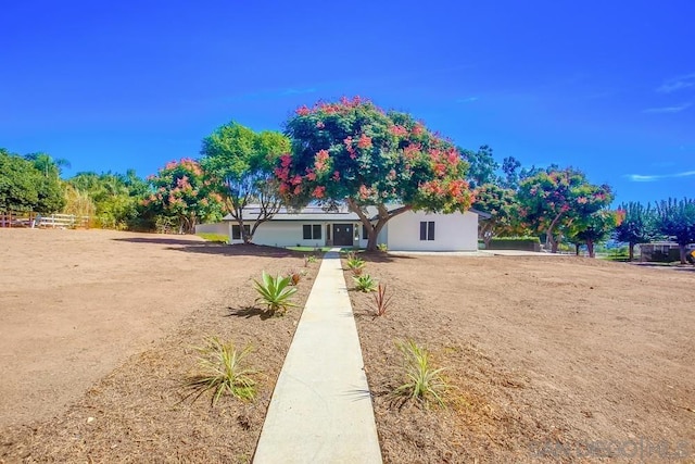 view of ranch-style house