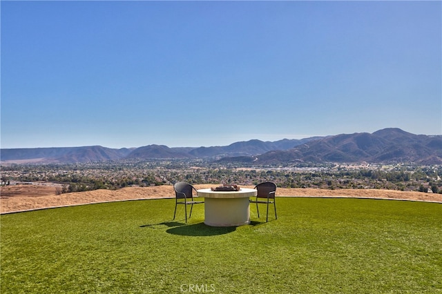 property view of mountains