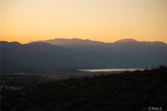 view of mountain feature