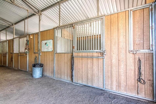 view of stable