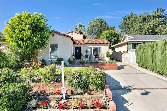 view of mediterranean / spanish house