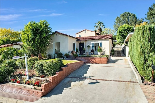 view of mediterranean / spanish-style home