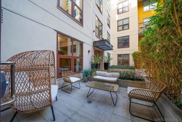 view of patio / terrace with outdoor lounge area