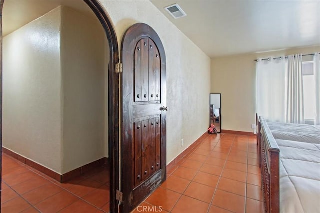 view of tiled foyer