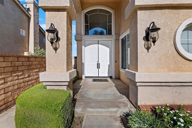 view of property entrance