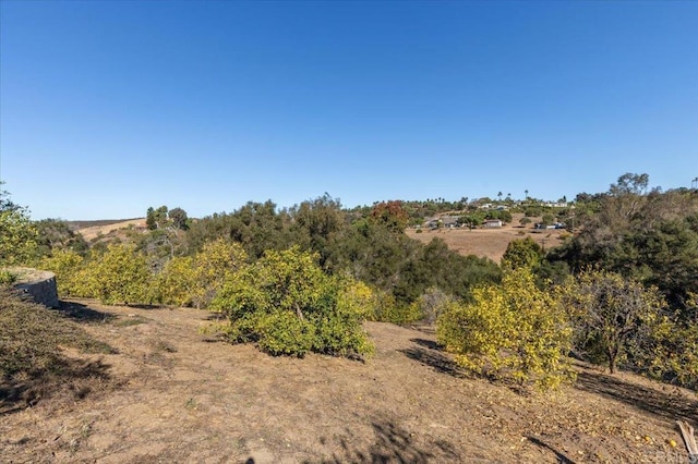 view of nature with a rural view