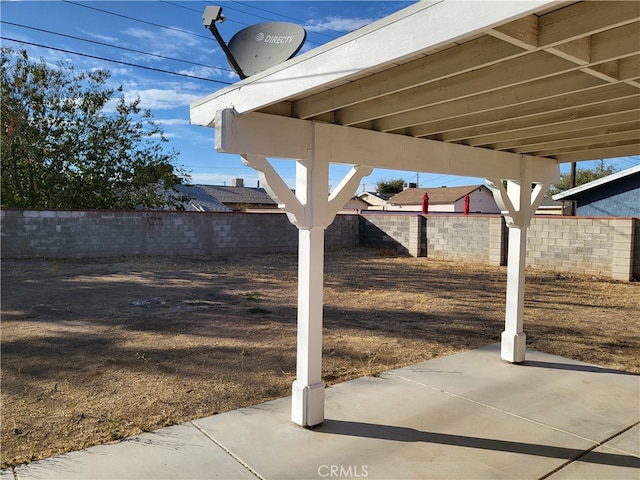 view of patio / terrace