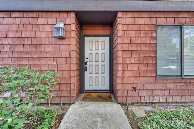 view of property entrance