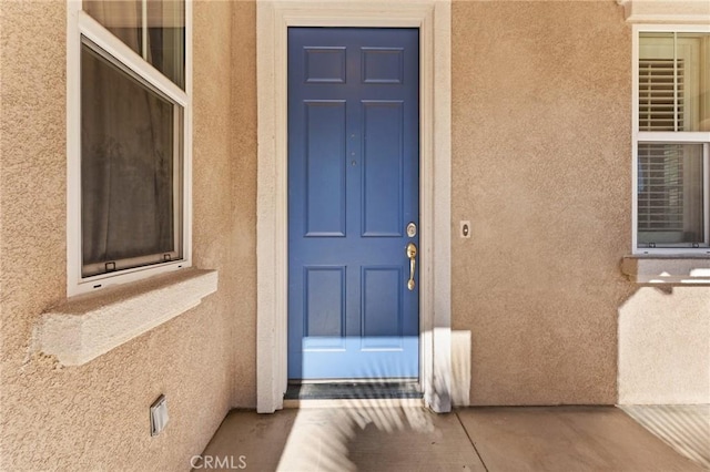 view of property entrance