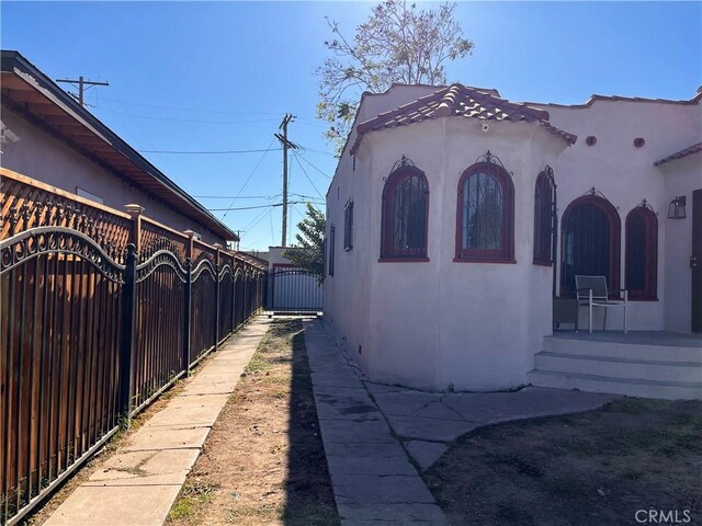 view of property exterior