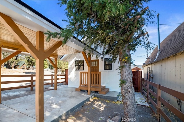 view of patio / terrace