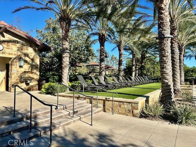 view of home's community featuring a patio