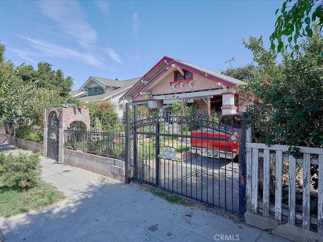 view of gate