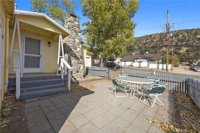 view of patio