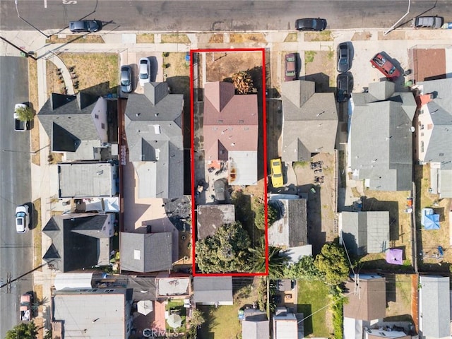 6050 Madden Ave, Los Angeles, CA 90043 - bird's eye view with a residential view