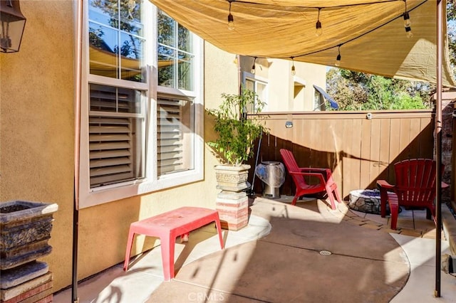 view of patio