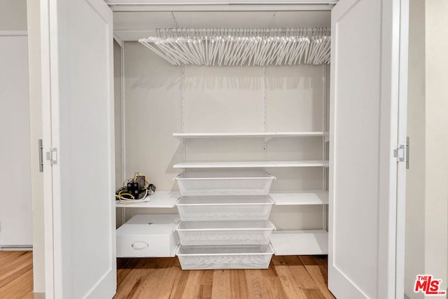 view of closet