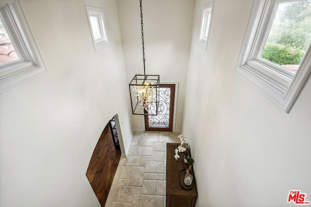 entryway featuring a healthy amount of sunlight