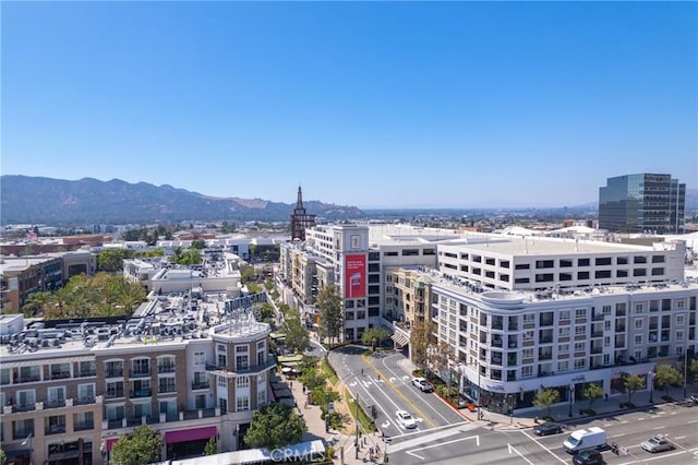 view of city with a mountain view