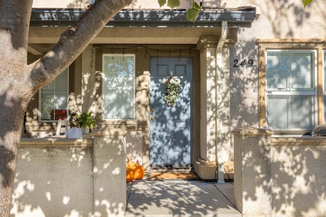 view of property entrance