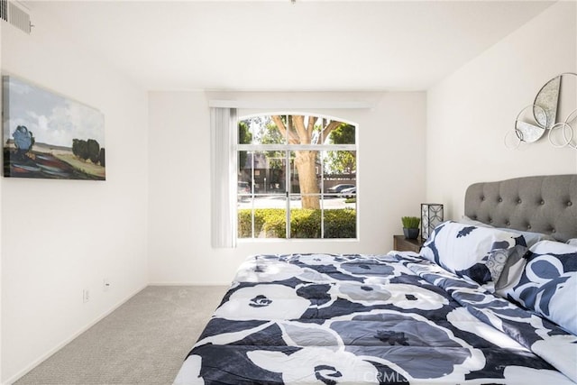 bedroom featuring carpet flooring