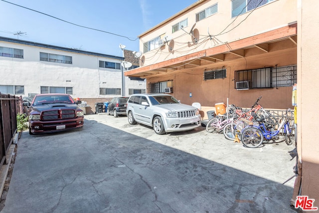 view of car parking