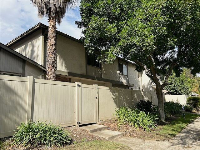 view of home's exterior