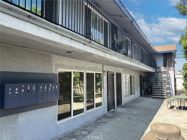 exterior space with a patio