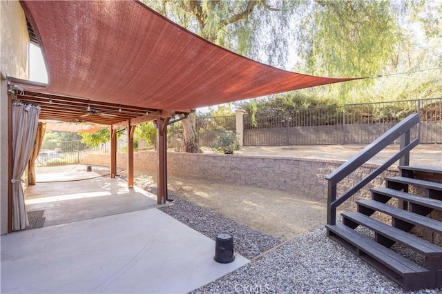 view of patio