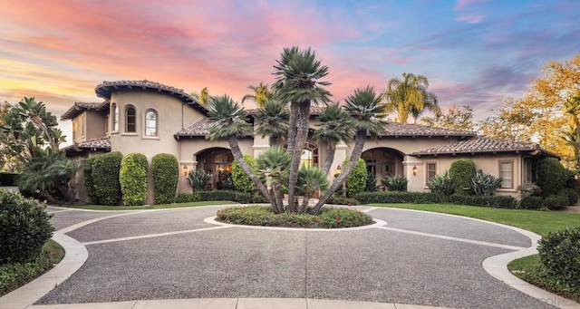 view of mediterranean / spanish home