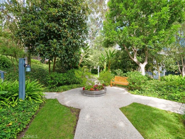 view of home's community featuring a yard